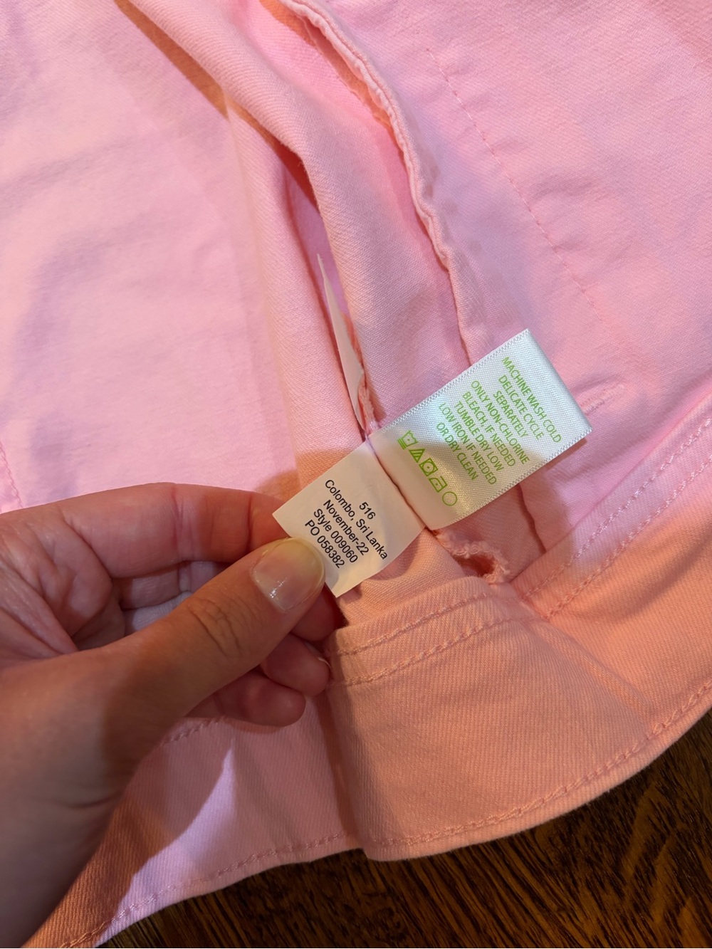 Lilly Pulitzer Laylani Denim Jacket Pink - Picture 8 of 8